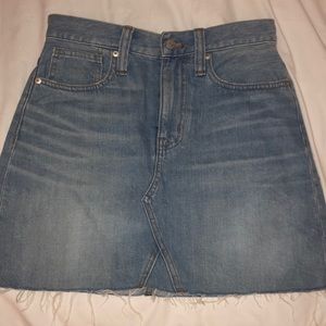 Madewell Denim Skirt